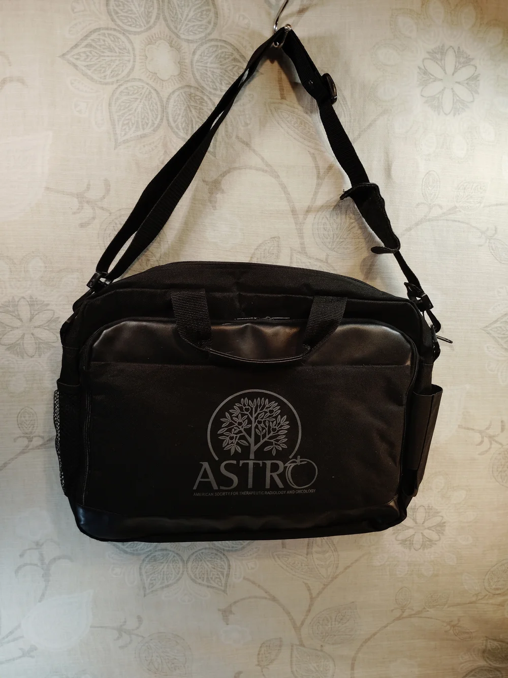 Black Laptop Bag for Men - Professional Messenger With Astro Logo